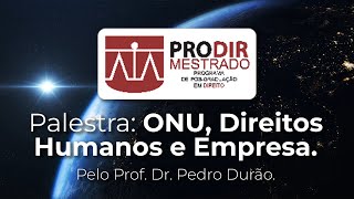 Palestra na Universidade Federal de Sergipe (UFS) sobre ONU, Direitos Humanos e Empresa. #shorts
