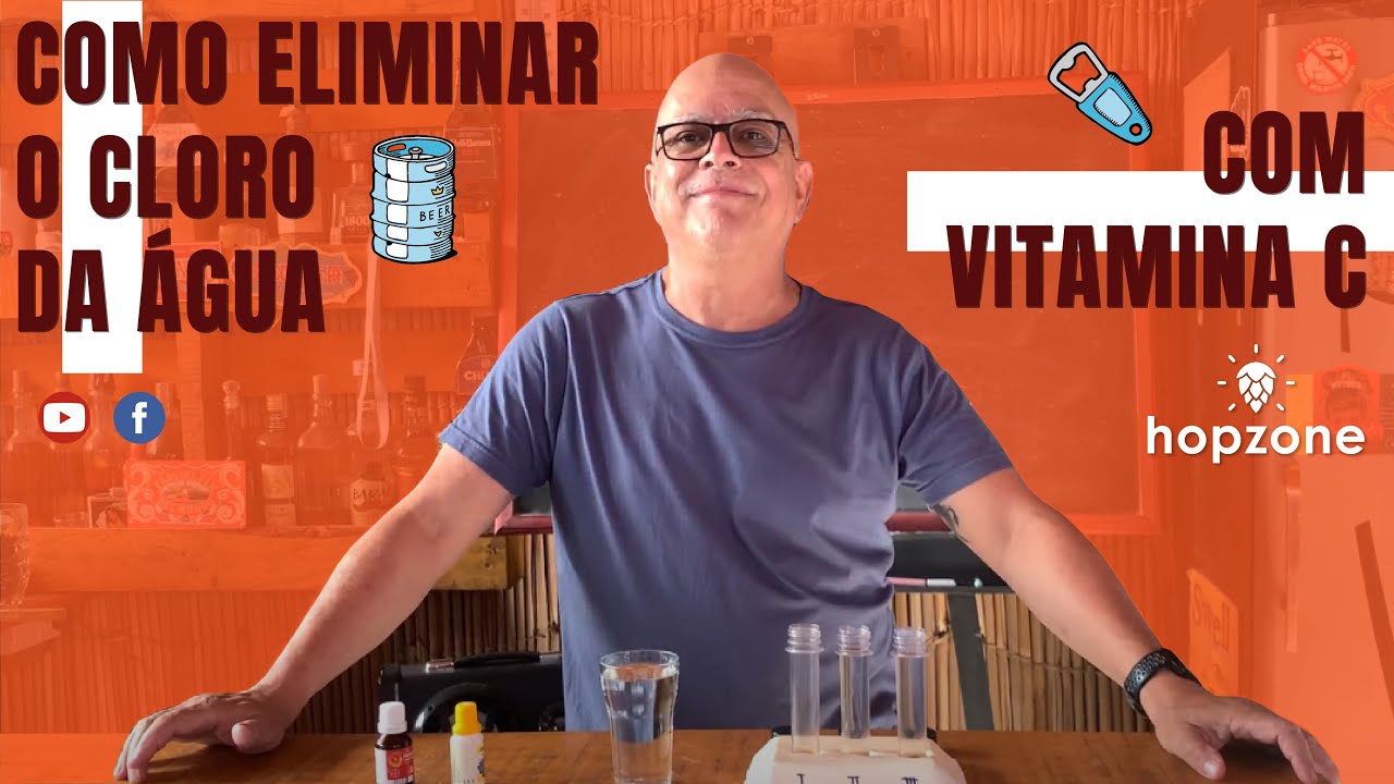 COMO ELIMINAR O CLORO DA ÁGUA COM VITAMINA C | EDSON PERRONE