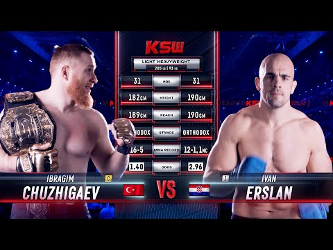 Ibragim Chuzhigaev vs Ivan Erslan full fight