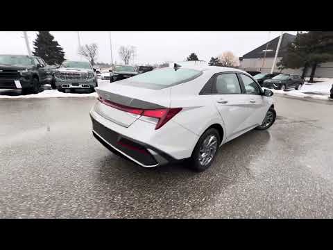 2024 Hyundai Elantra Preferred IVT in Gray for sale at Boyer Pickering Chevrolet Cadillac Buick GMC Ltd. in Pickering, ON