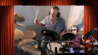 Mambo  Italiano - Dany Brillant drum cover by The Nasty Old Men (drumless karaoke track)