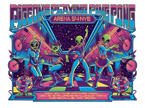 Pigeons Playing Ping Pong: Livestream at The Orange Peel in Asheville, NC on 12/30/21
