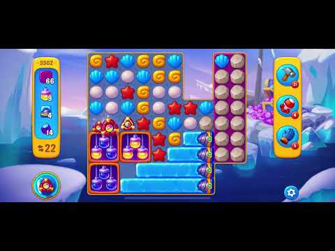 Fishdom level 3502 with unlimited bombs 