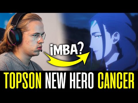 TOPSON New Favorite CANCER HERO Mid - 100% Win Rate 7.31d DOTA 2 DOTA 2