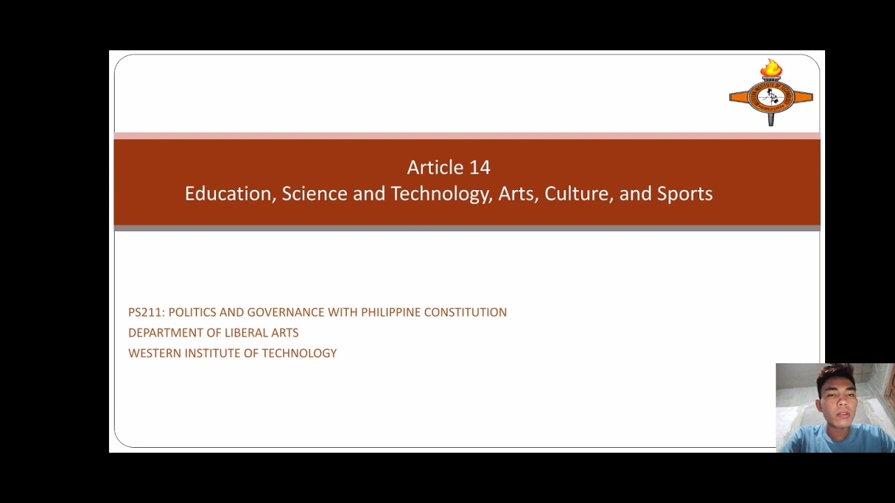 What is Article 14 Section 19 of the Philippine Constitution? Answers EN