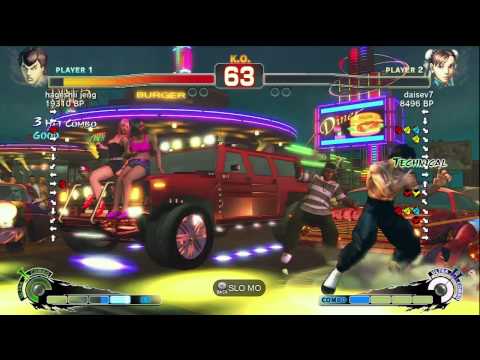 Shubabaan [Fei] vs daisev7 [Chun] SSF4 Japanese Online Ranked Matches - TRUE-HD