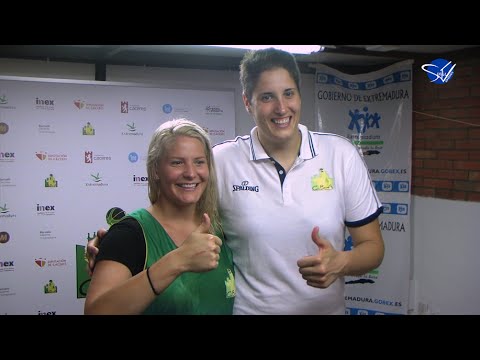 Presentación de Dubravka Dacic y Pamela Rosanio: CB Al-Qázeres Extremadura #LF 16/17
