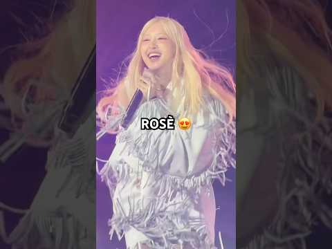 Making eye contact with Rosè😍💖 #blackpink #coldplay  #coldplayseoul