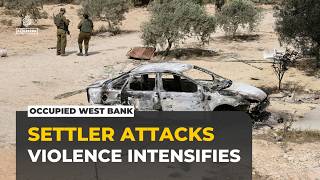 Assault on occupied West Bank: Israeli settlers intensify attacks on Palestinians