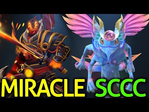 Miracle- [Ember Spirit] VS SCCC [Puck] Dota 2 -  Show Skill Time