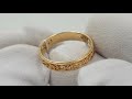 Видеообзор Женское золотое кольцо 2200003