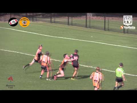 2016 ICRL Round 4   U18s Highlights  Collegians Vs Helensburgh Tigers
