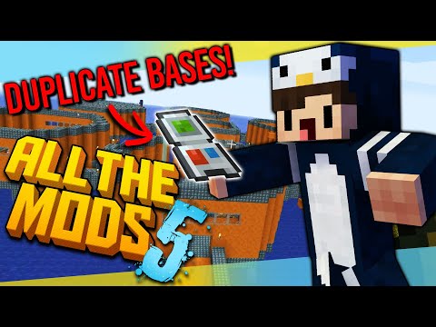Minecraft All the Mods 5 - DUPLICATING THE BASE #26