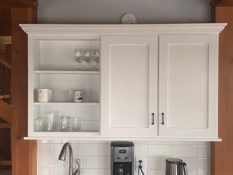 Installing Crown Moulding the Easy Way on Cabinets