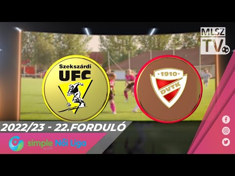 22. forduló: Szekszárdi WFC - DVTK 2-0 (2-0)