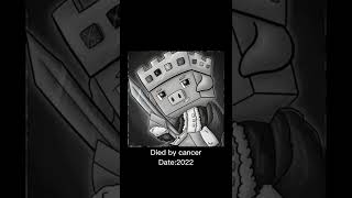 Minecraft Youtubers Who have died #shorts #technoblade #bashurverse/Toasty