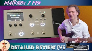 Video thumbnail for Matribox 2 PRO: Demo and Review (vs Real Soldano SLO 100 and Marshall JCM 800) by Leo Gibson