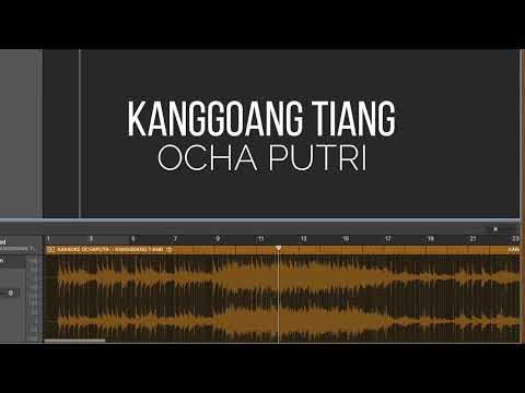 Kanggoang Tiang - Ocha Putri (lower key Karaoke)