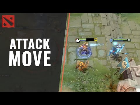 How to Attack Move in Dota 2