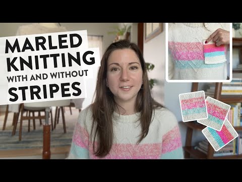 Marled knitting with (and without) stripes | Knitting Podcast | Episode 1