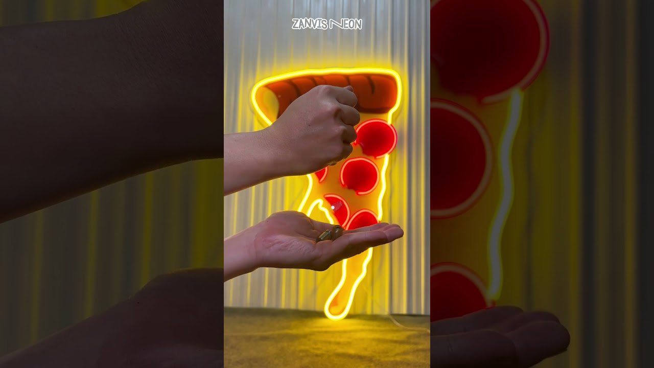 Sale Up To 30% - Pizza Neon Sign - Acrylic Artwork | Zanvis Neon