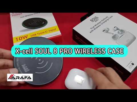 xcell soul 8 Pro| WIRELESS CHARGING CASE | ARAFA PHONES BAHRAIN