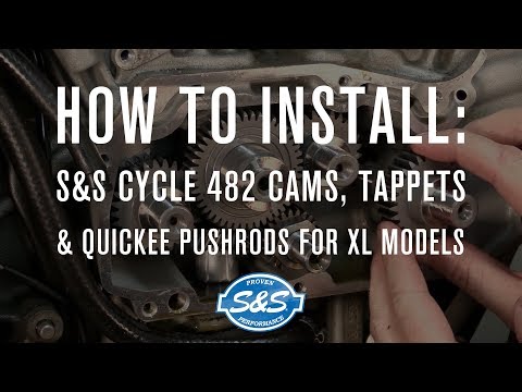 How to Install: S&S Cycle cams, tappets, & quickee pushrods for XL models