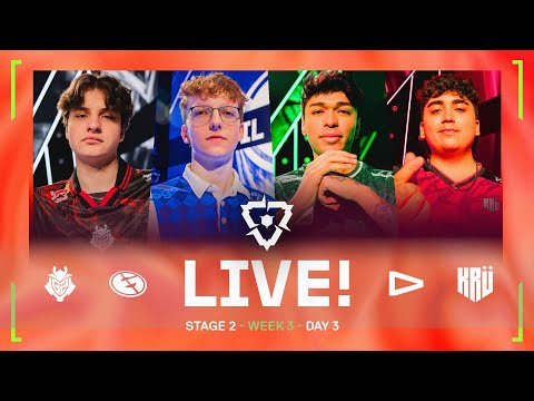 G2 vs. EG | KRU vs. LOUD - VCT Americas Stage 2 - W3D3