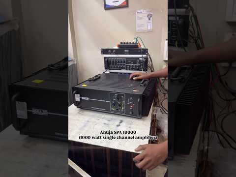 Ahuja amplifier SP 1000 😈**#AhujaSP1000****#AhujaAmplifier****#PASystem****#DJSetup****#SoundSyst