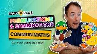 11+ Ducks … Oops! Permutations & Combinations | 11 Plus Maths | Easy 11 Plus LIVE 39