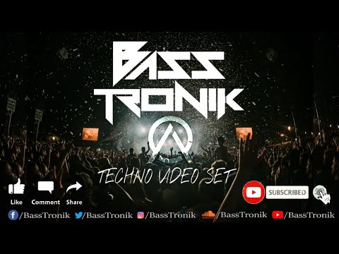 BassTronik - Korolova - Alexander Alar - Massano - Tinlicker - Techno videoset (Mixed by BassTronik)