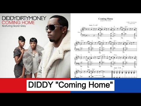 Coming Home - Diddy Dirty Money ft. Skylar Grey (piano)