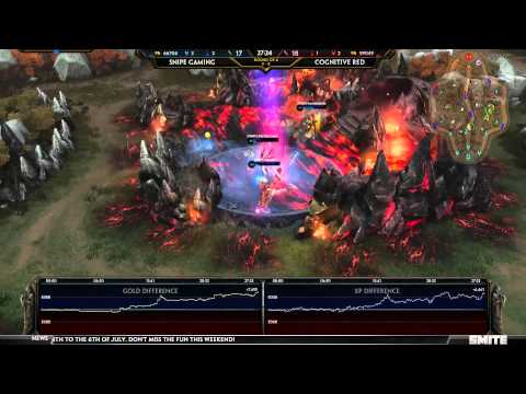 SWC NA Qualifiers Week 9 - Snipe Gaming vs Cognitive Red