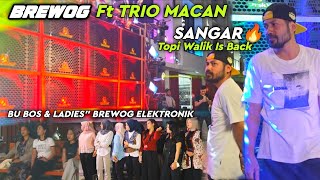 Download lagu Topi Walik Is Back🔥Dipantau Bu Bos begini Keseruan BREWOG AUDIO ft TRIO MACAN shoting Video Klip  mp3