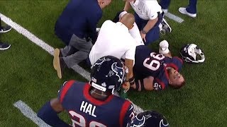 JJ Watt Season-Ending Knee Injury vs. Chiefs | NFL