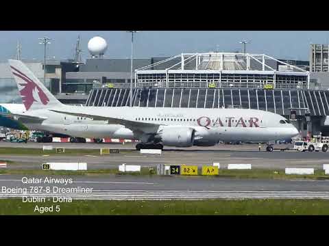 Plane spotting Dublin 05/06/23 (4K)