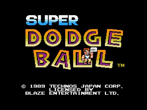 Super Dodge Ball (NES) - Longplay [DIFFICULT ▪︎W.Cup & Bean Ball▪︎No K.O.s]