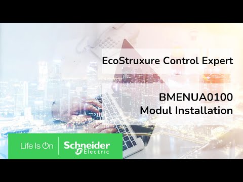EcoStruxure Control Expert: X80 OPC UA BMENUA0100 Modul Installation