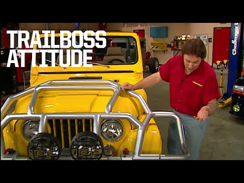 Upgraded Bumpers And Tires Gives A Jeep CJ7 Off Road Attitude - Trucks! S2, E15