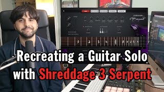 Video thumbnail for Using a Virtual Guitar to Recreate a LIVE Guitar Solo (Shreddage 3 Tutorial) by Impact Soundworks LLC