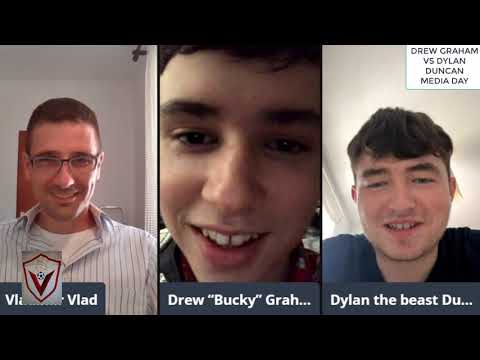 DREW GRAHAM VS DYLAN DUNCAN INTERVIEW MEDIA DAY