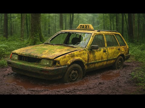 FULLY Restoration Abandoned TAXI | Restore FORGOTTEN Taxi CAB For 20 Years Ago