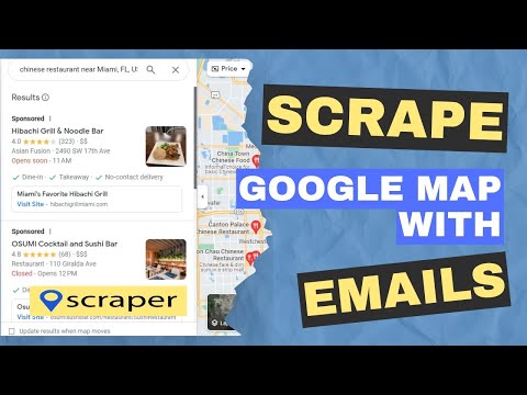 How to Extract Google Maps Data with Emails | Google Maps Data Scraper