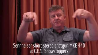 Video thumbnail for Sennheiser's stereo V short-shotgun MKE 440 for recording wider target by NewsCraft