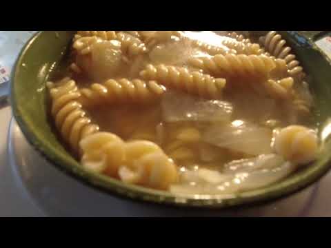 MongoTV_12827 - Min Aftensmad - Del 1 - OKSEBOUILLON LØGSUPPE Med PASTASKRUER