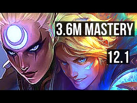 DIANA vs EZREAL (MID) (DEFEAT) | 3.6M mastery, 10 solo kills, 900+ games | EUW Diamond | 12.1