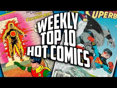 Hot Top 10 Comic Books On The Rise - MARCH (Week 2) 2019