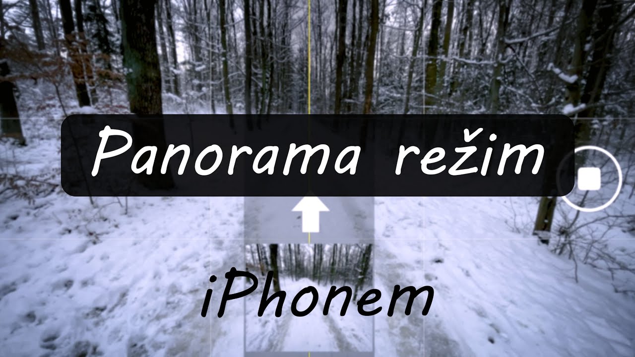 Vytvoř širokou panoramatickou fotografii přímo v telefonu