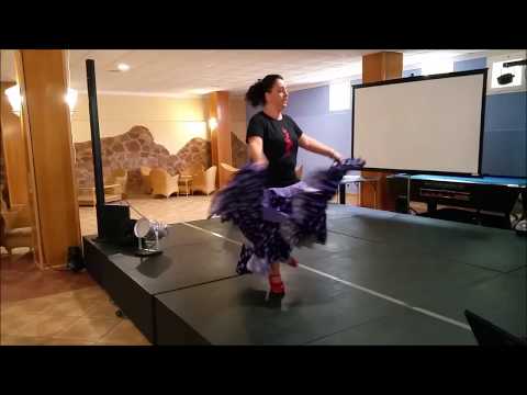 Cours de Rumba Flamenca & Sévillane by Conchita - CDA31 - Mojacar 2017