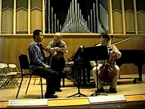 Menahem Pressler Masterclass - Schubert: Trio No. 1 in Bb, Op. 99  I. Allegro moderato / (05/09/04)